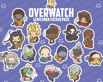 Gamer Ghost Sticker Magnet Pack
