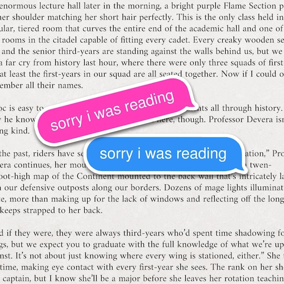Sorry I was Reading Sticker, Funny Bookish Sticker, Kindle Sticker, Book Lover Sticker, Booktok Sticker, Gift for Teacher, Add to TBR