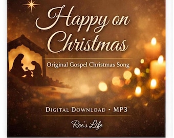 Happy on Christmas | Original Gospel Christmas Song | Digital Download | Faith-Based Music