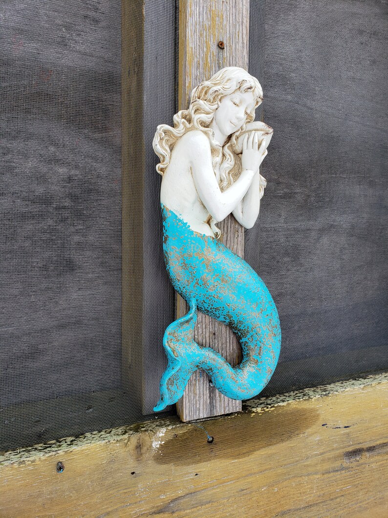 Mermaid/ Beach Decor/ Mermaid Wall Decor/ Mermaid Wall Art/ | Etsy