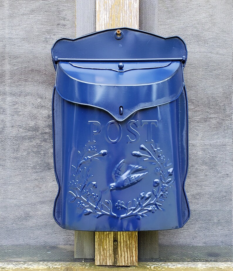 Metal Hanging MailBox/ Wall Mounted MailBox/ Metal MailBox/ Etsy