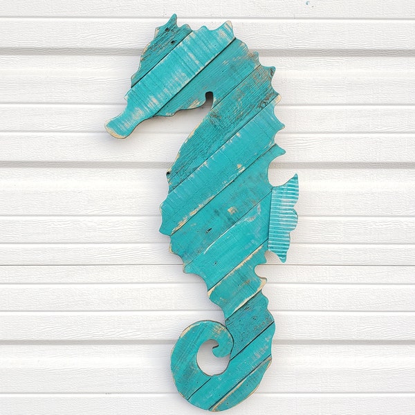 Seahorse Wall Decor Etsy