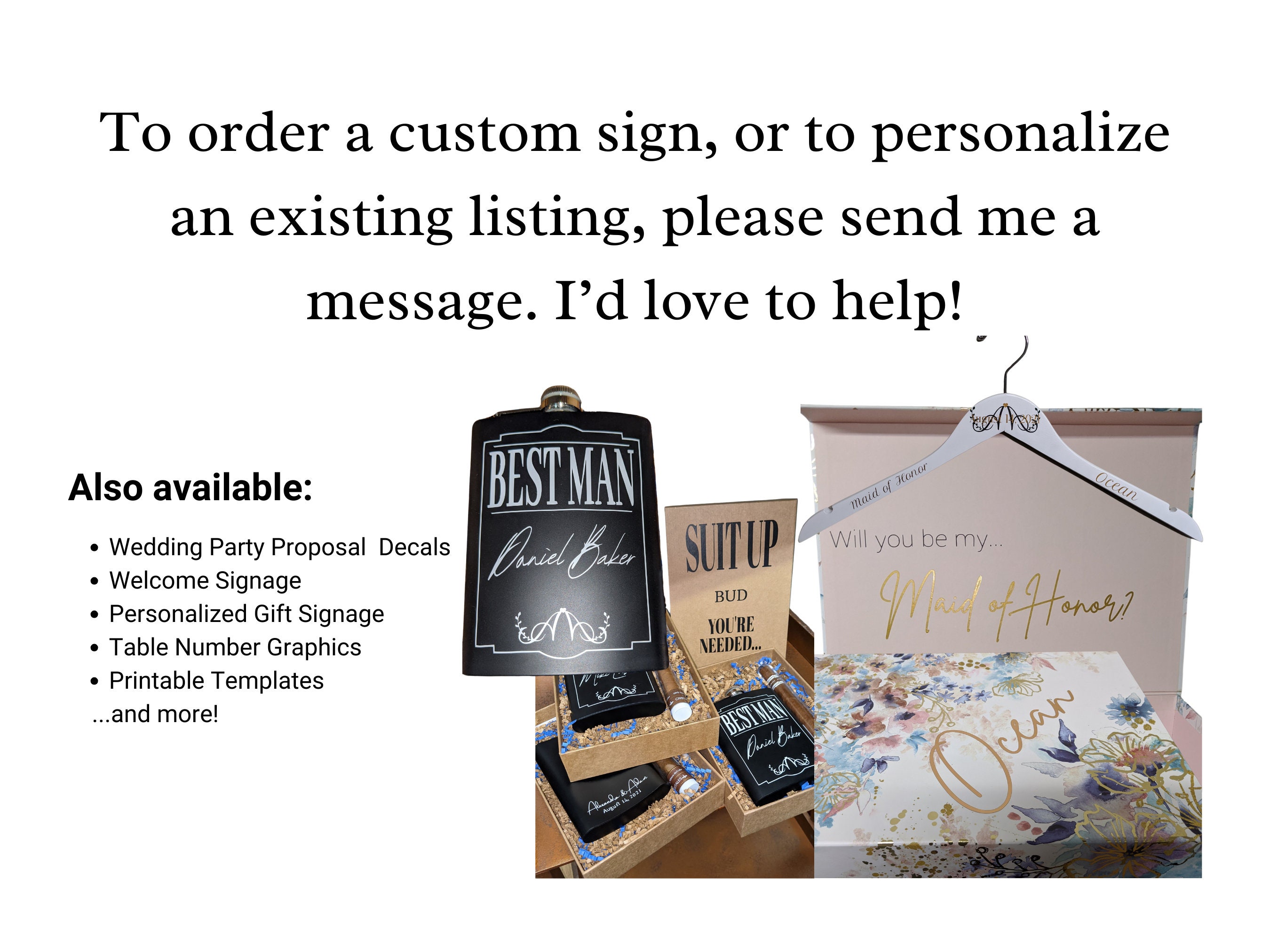 Seating Chart Signage, Seating Chart Decal, Wedding Signage, Be Our