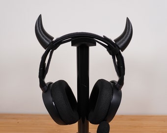 Horns for Headphones, Cosplay Headset Devil Horns for Streaming, Gaming, Costumes