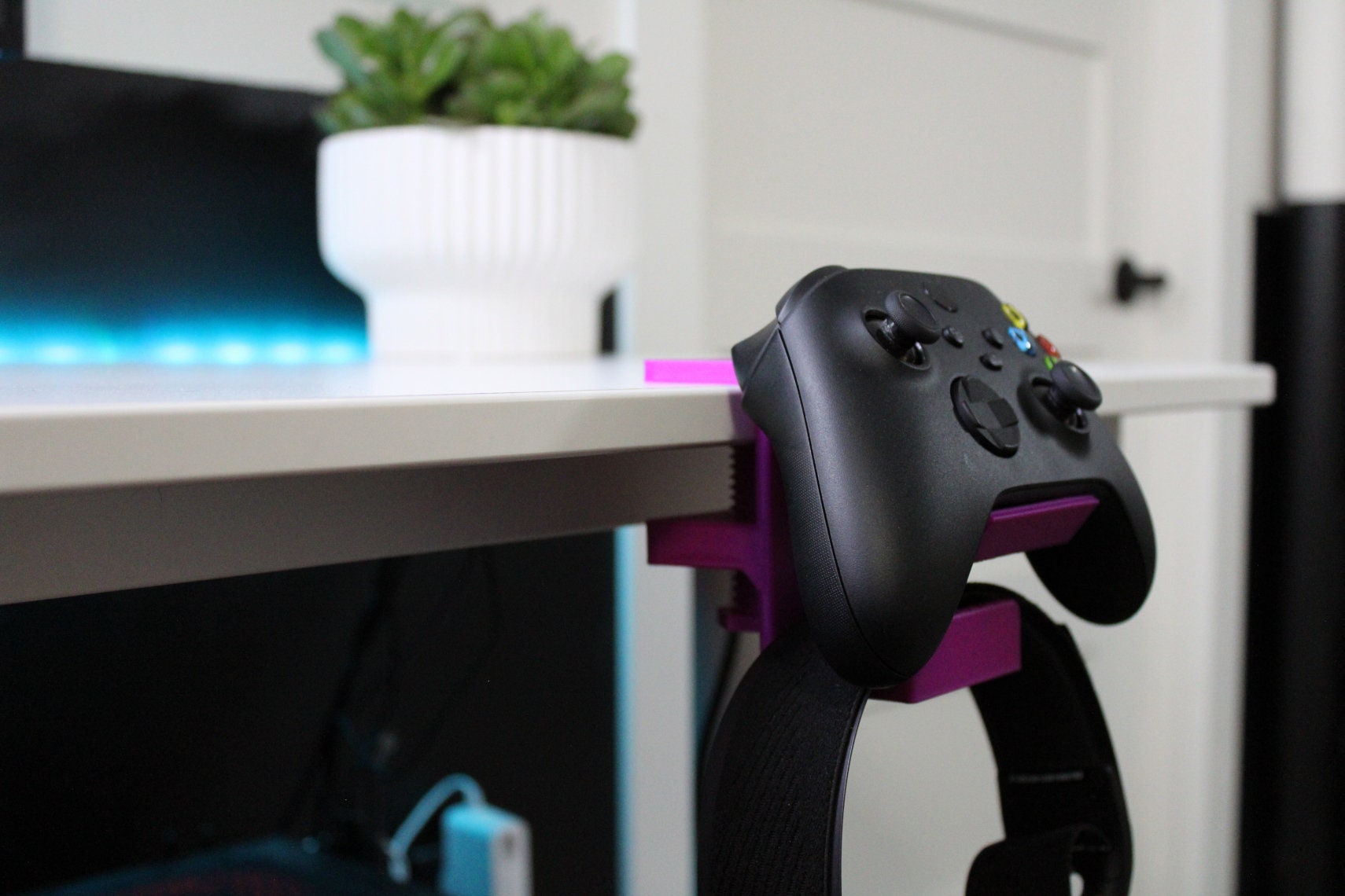 Universal Desk Mount Controller and Headset Holder Xbox Series X s Xbox One Controller PS5 Controller Nintendo Switch Controller Etsy Canada