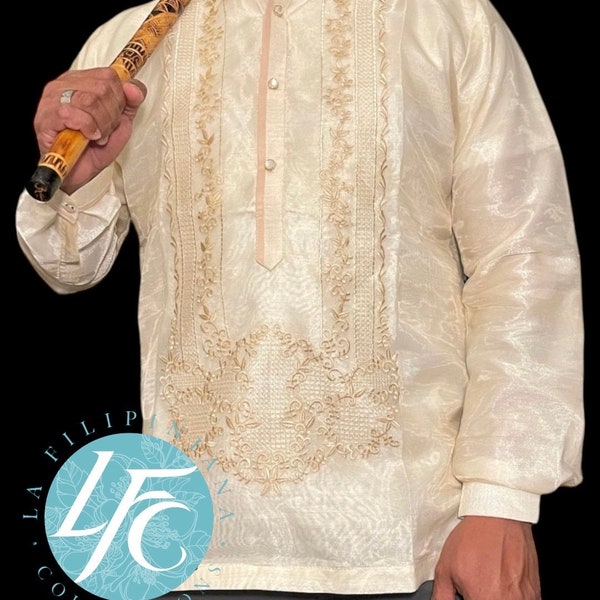 Authentic Barong Tagalog (organza, please check sizes on photos)