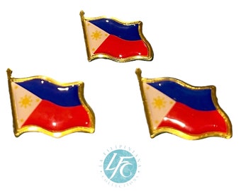 Philippine Flag pins (3pcs for 9.99)