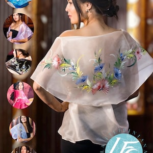 Filipiniana Wrap Around (Hand painted designs may vary)
