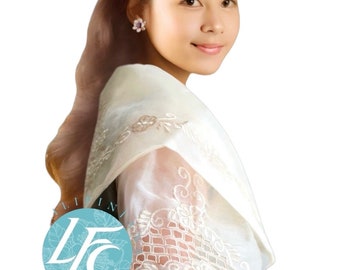 Filipiniana Maria Clara top (Philippine size, runs small. Pls see size chart on photos)