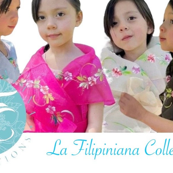 Filipiniana Kid’s Wrap Around (Hand Painted Designs Vary)