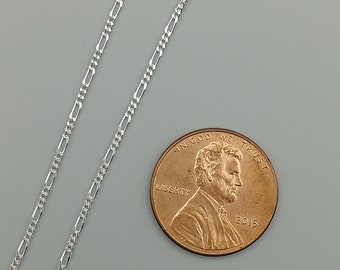 925 Sterling Silver, Solid Rope Diamond Cut Silver Chain 2.5mm Necklace - Hypoallergenic and Tarnish Resistant - By Oliver & Navy