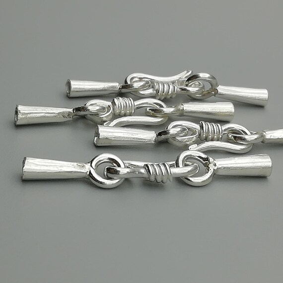 3 Sterling Silver Stamped Hill Tribe Charms 97 Percent Sterling Silver Hill Tribe Charms KC12