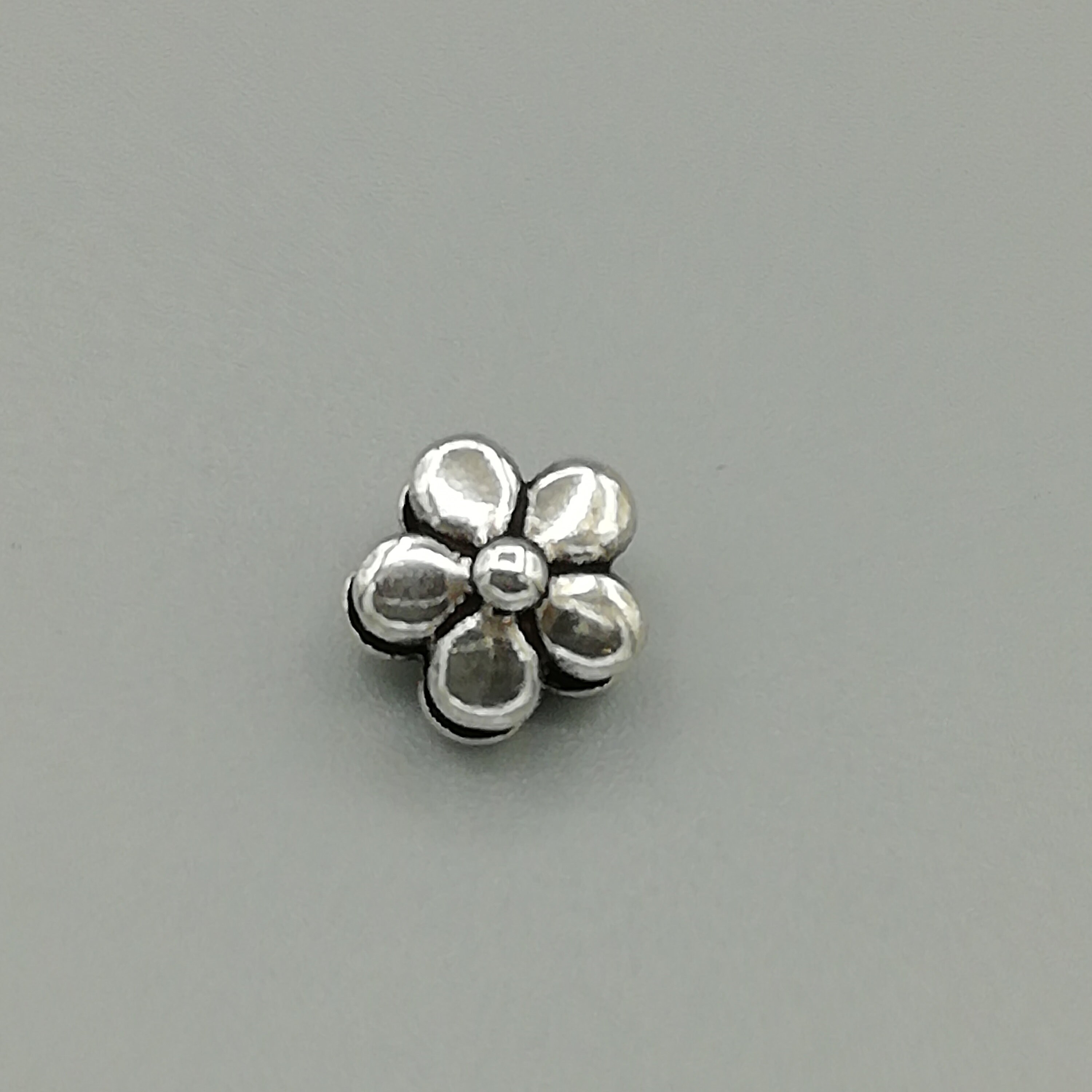 3 Sterling Silver Flower Beads 925 Sterling Silver Beads Etsy UK
