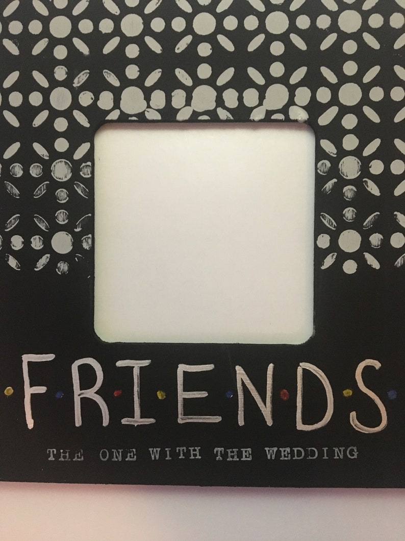 The One With the Wedding Wedding Present Friends TV Show Picture Frame Gift
