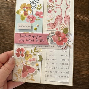 Carte Carton Bonne Fête Anniversaire Fleurs  Fleur