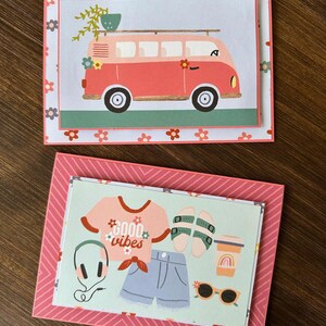 Carte Carton Fête Amour Amitié fille Adolescente Ado