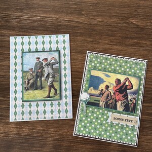 Carte de Fête Carton Anniversaire Homme Golf