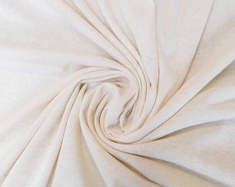 Reiner Hanf-Jersey | 100 % Bio-Hanf | 220 g/m² | Meterware | Umweltfreundlich | T-Shirts | Kleiderherstellung | Bettwäsche | Inneneinrichtung