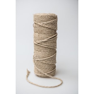 Natural 100% Hemp Rope 4mm
