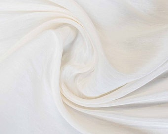 Fine Hemp Silk Fabric | 60H 40S | 2.6oz | | By The Metre | Eco Friendly | Sustainable | Dress Making | Evening Wear | Bedding | Scarves