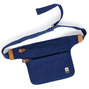 Borsa da cintura per il corpo in canapa e cotone biologico / Market Trader Money Belt / Market Pouch / Change Bag / Trader Bag / Sostenibile / Hemp Bag / Organic