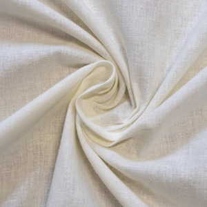 Mid Hemp Muslin Fabric | Organic | 55H 45C | 4.8oz | By The Metre | Eco Friendly | Sustainable Fashion | Summer Clothes | Bedding