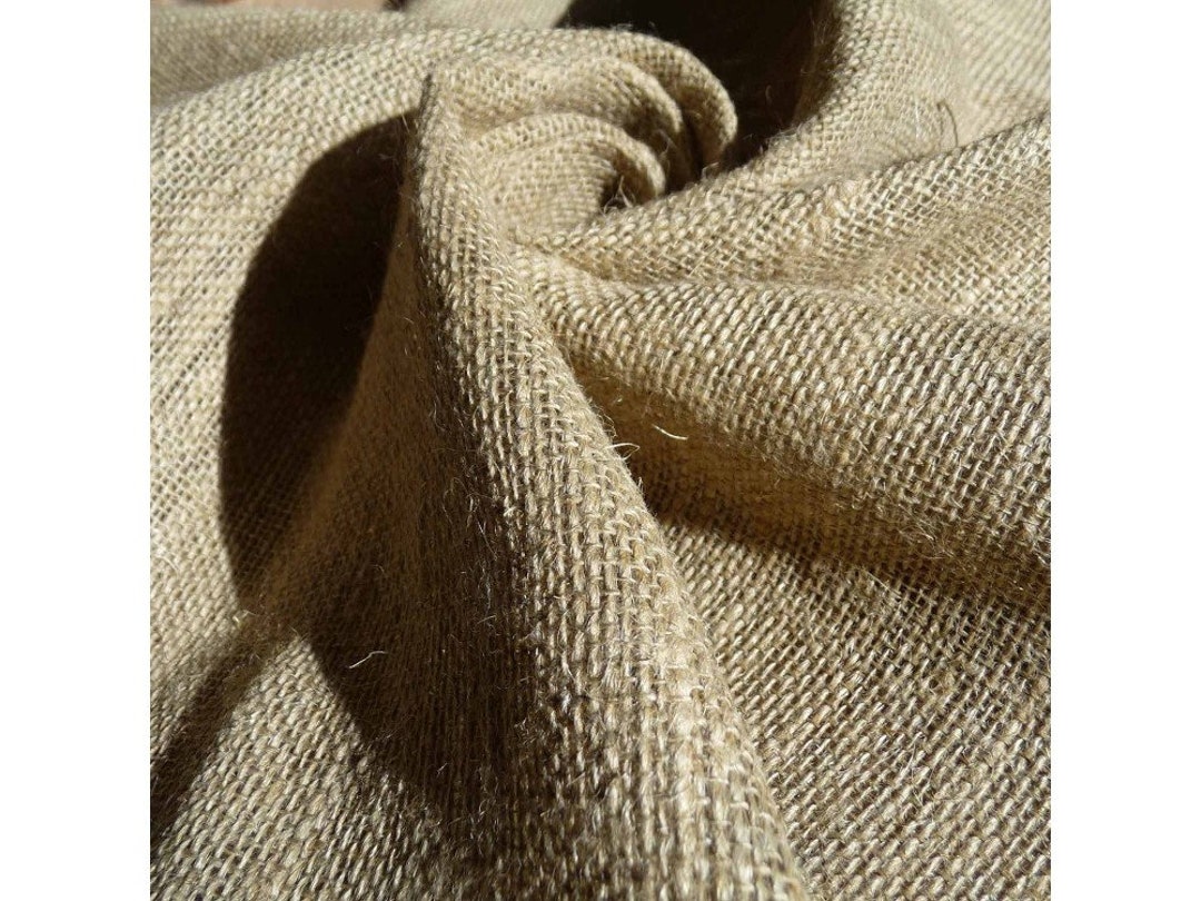Organic Hessian Burlap Fabric Hemp Burlap Hessian 100% Organic