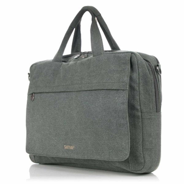 Hemp And Organic Cotton Laptop Bag | Laptop Case | Hemp Bag | Unisex | Sustainable Fashion | Eco-Friendly | Hemp Accessories