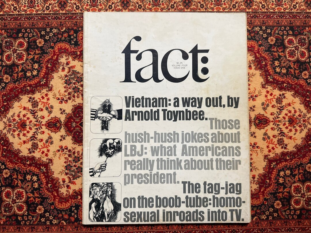 Fact Magazine Vol 4 Issue 1, 1967 - Etsy