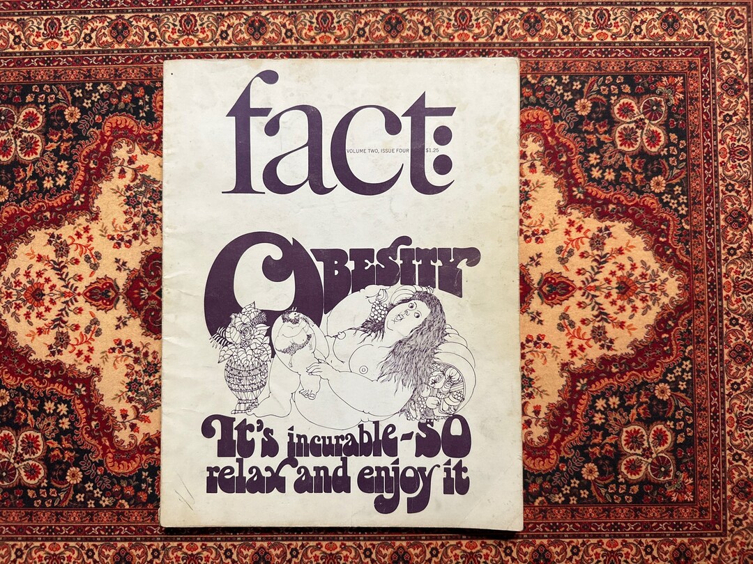 Fact Magazine Vol 2 Issue 4, 1965 - Etsy