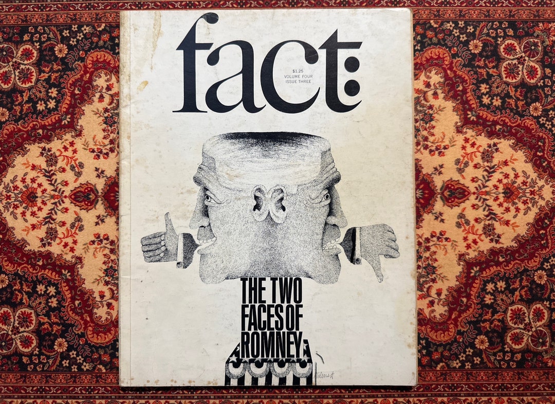 Fact Magazine Vol 4 Issue 3, 1967 - Etsy