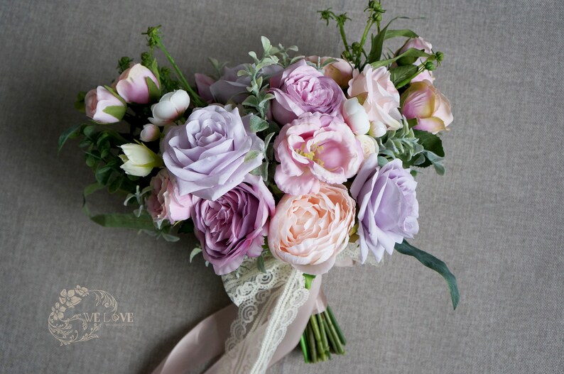 Wedding Bouquet,Pink Bouquet,Purple Bouquet,Bridal Bouquet,Bridesmaid Bouquet,Wedding Flowers,Wedding Decorations,Boho wedding Bouquet
