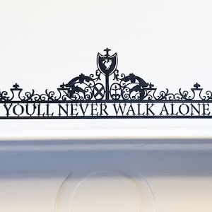 Liverpool - You'll Never Walk Alone, Handpainted Shankly Gates Unique gift