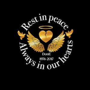 Memorial Car Window Decal