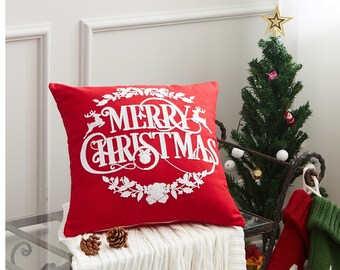 christmas pillows etsy