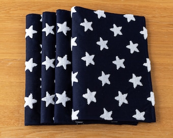 4th of July Embroidered Stars Placemats