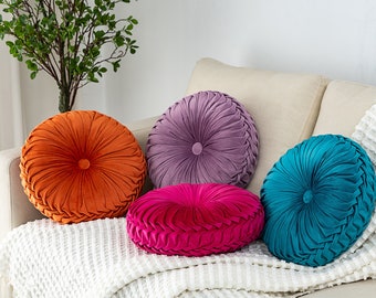 round pintuck pillow amazon