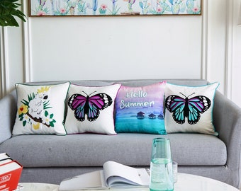 Spring/Summer Decorative Pillow Covers