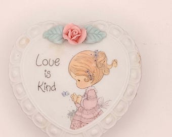Precious Moments, "Love is Kind", Trinket Box