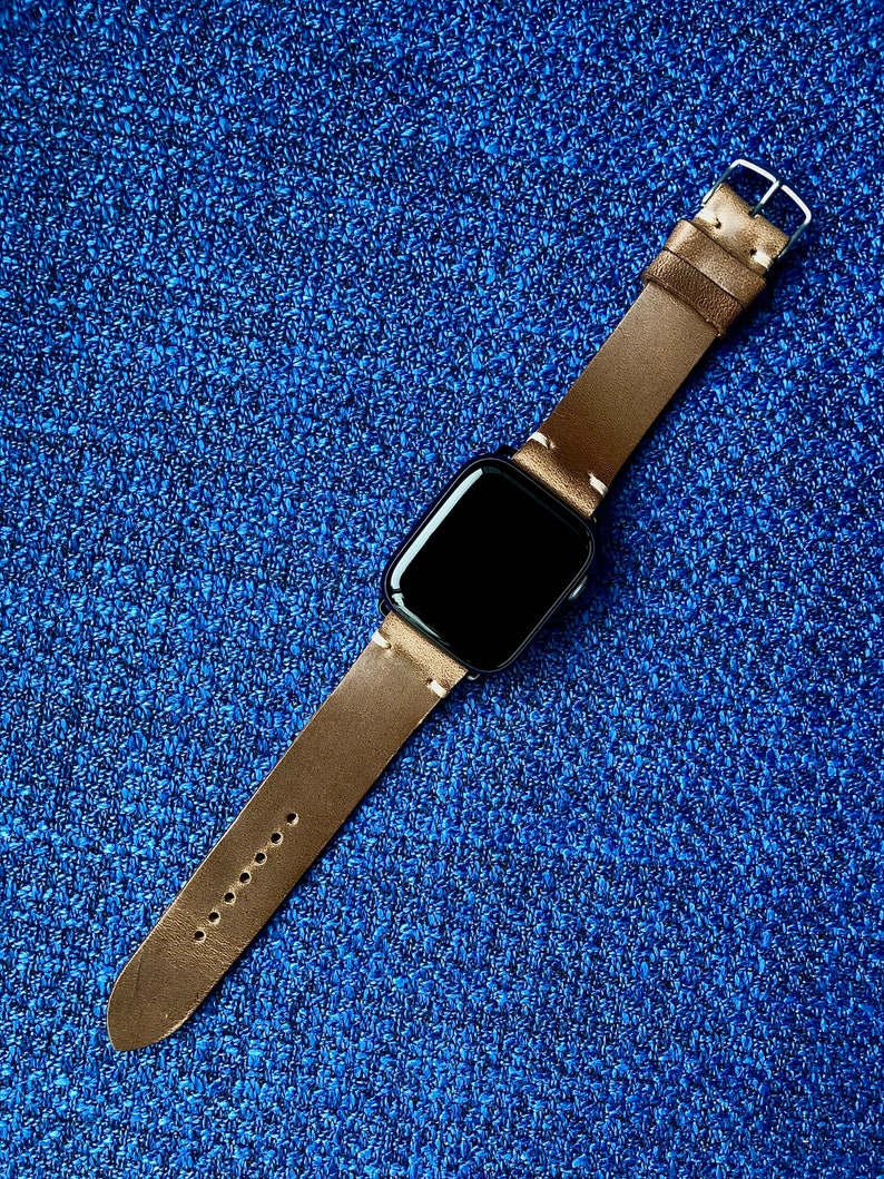 Horween Chromexcel Apple Watch Strap 42mm/44mm Etsy
