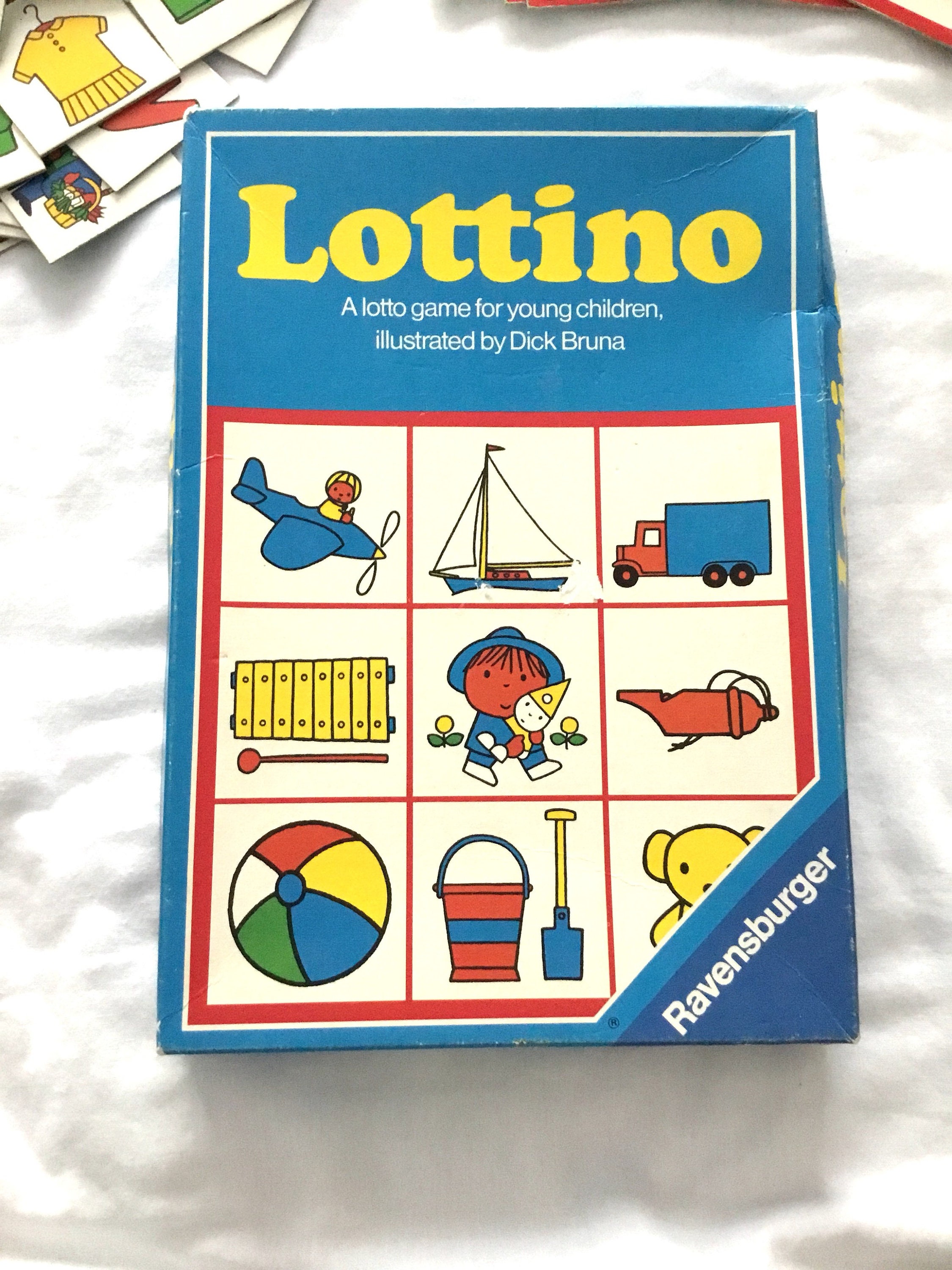 Mantel Vernederen oortelefoon Ravensburger 1982 Lottino Illustrated by Dick Bruna Lotto Game - Etsy