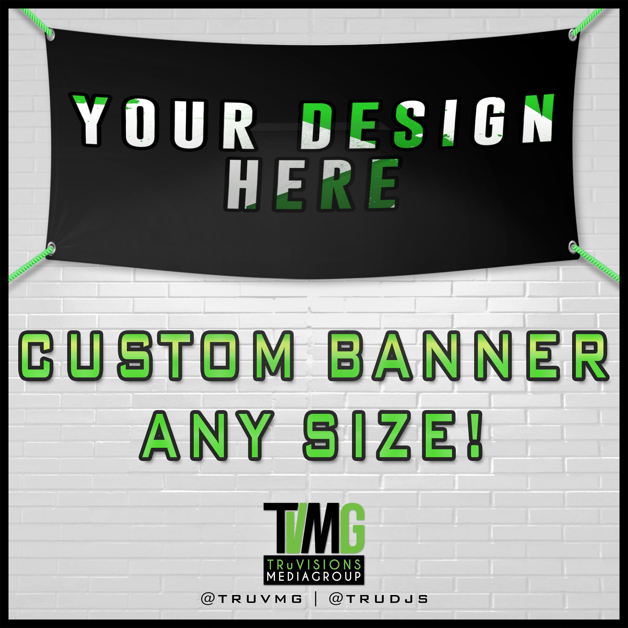 Custom Personalized Banner/backdrop With or Without Photo Etsy