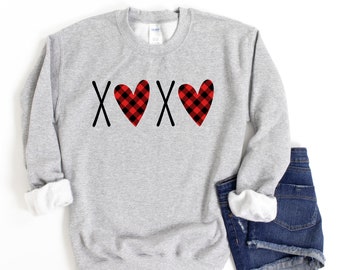 Womens valentines day sweatshirt Clearance
