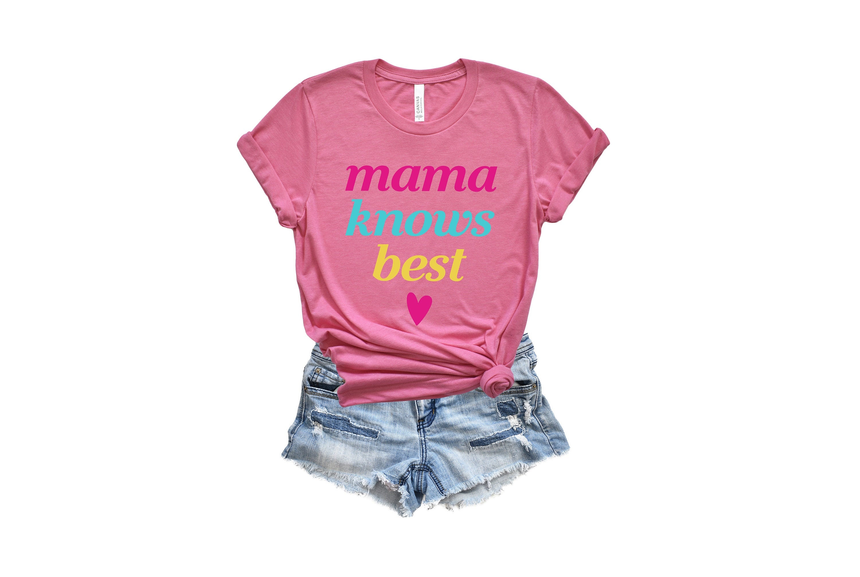 Mama Knows Best Mom Shirt for Mothers Day Gift for Mom | Etsy