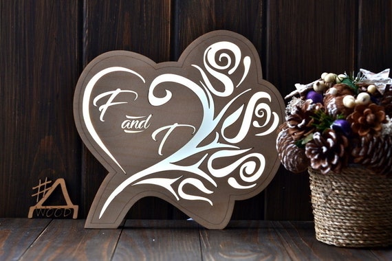Custom Valentines Day Gift Laser Cut 