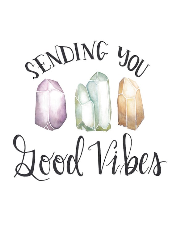 Sending Good Vibes, Sympathy & Friendship Greeting Card Sending Good Vibes, Sympathy & Friendship Greeting Card
