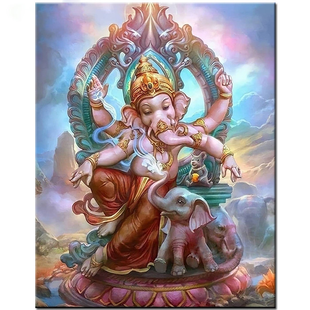 Diamond Art Kits Indian Ganesha 5D DIY