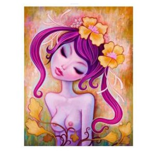 5D DIY Diamond Painting Cross Stitch Kits Full Embroidery Square Round Resin Drill Mosaic Home Decor Cartoon Girl