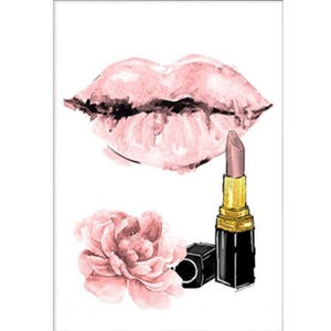Flower, Lipstick, High Heels Diamond Painting DIY Mosaic