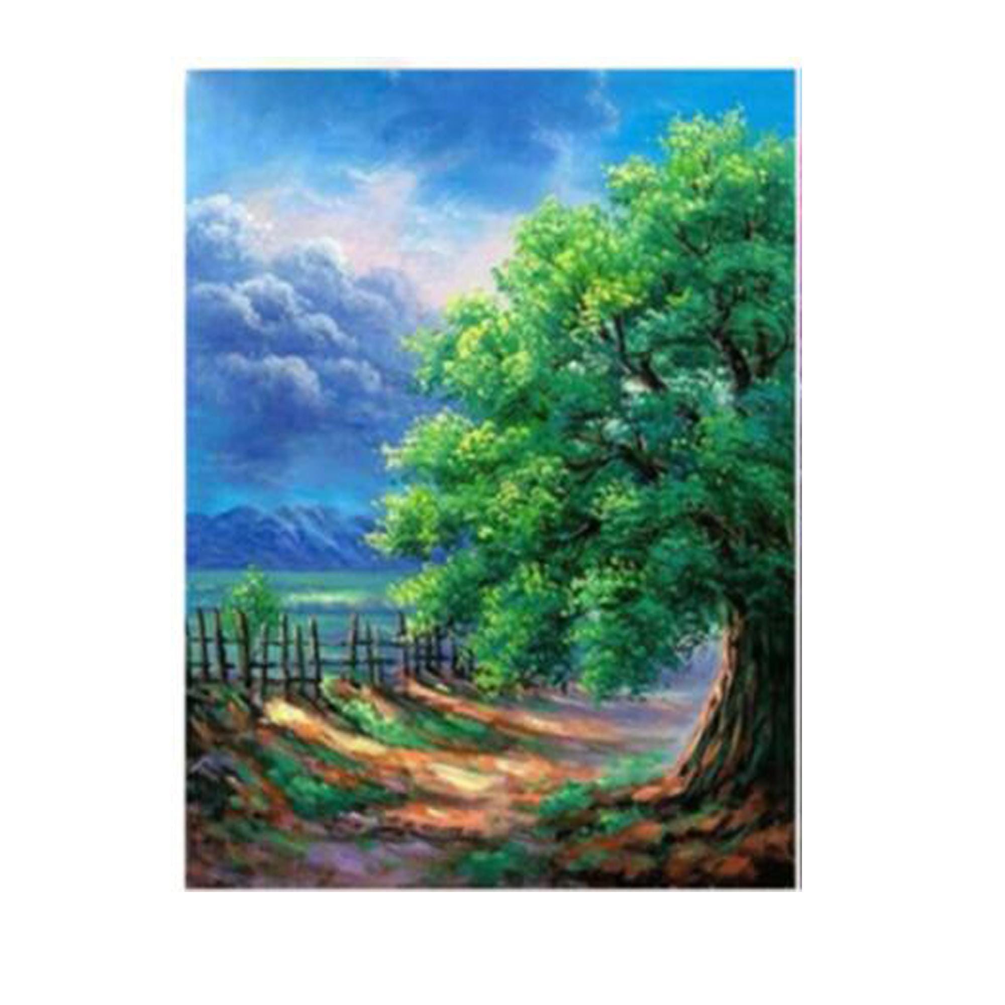 Four Season Tree 5D Full Diamond Painting Beads Embroidery Diamond